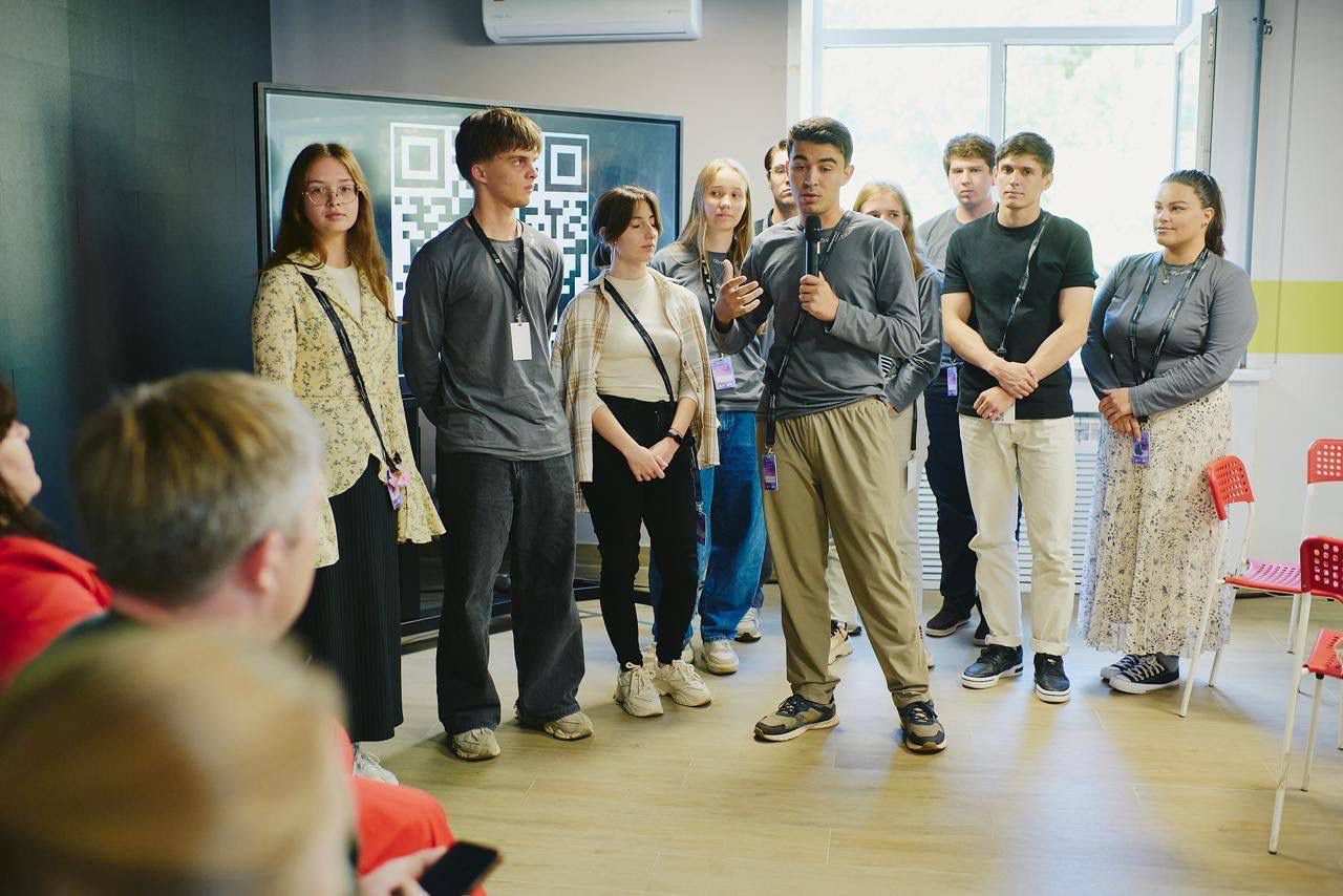 Представитель из Дагестана на молодежном образовательном форуме «Область будущего»